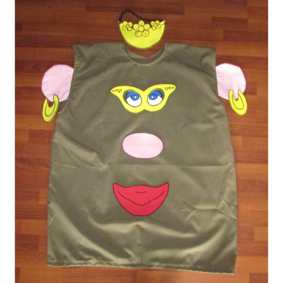 Mrs Potato Head Costume - One Size - Picture 1 of 11
